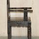 Bureau chinois sculpté à la main vers 1940 avec fauteuil assorti