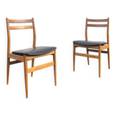 Paire de chaises design Scandinave, 1960