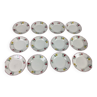 12 assiettes à dessert Villeroy et Boch