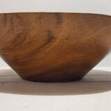 Exotic wood salad bowl