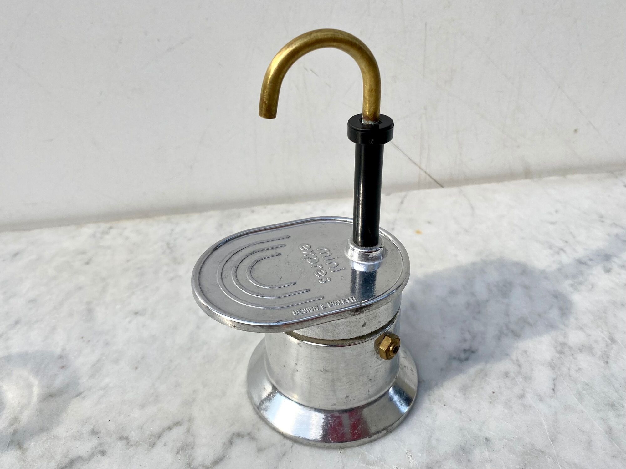 Mini Italian coffee maker 1 cup Expresso Bialetti vintage design 90s
