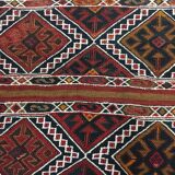 Turkish kilim 135x120 cm square tribal