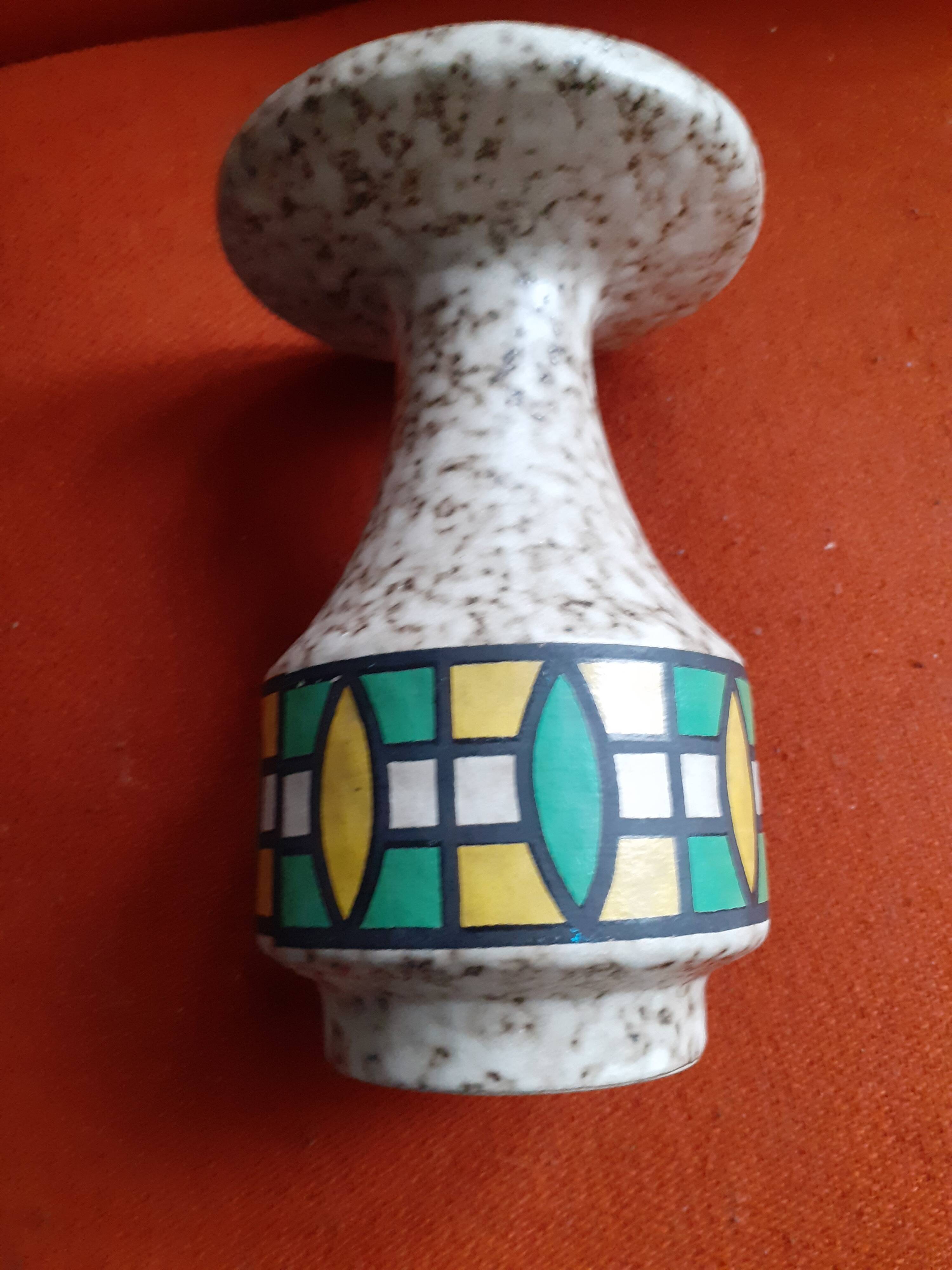 Vintage ceramic candlestick Germany