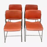 4 David Rowland chairs