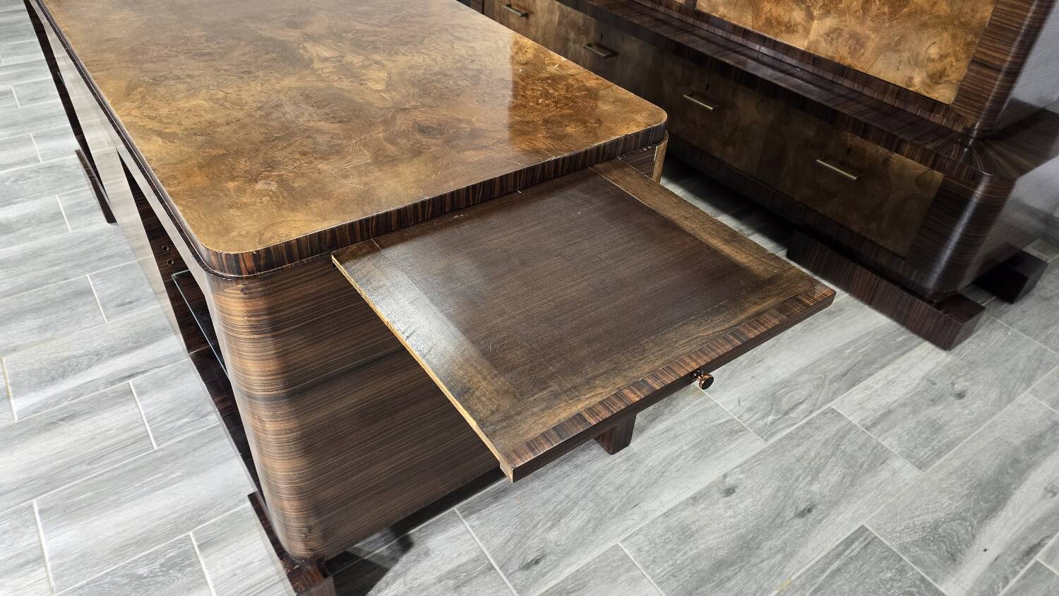 Office furniture set by Emil Gerstel