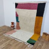 Handmade wool Berber rug 300 x 190 cm