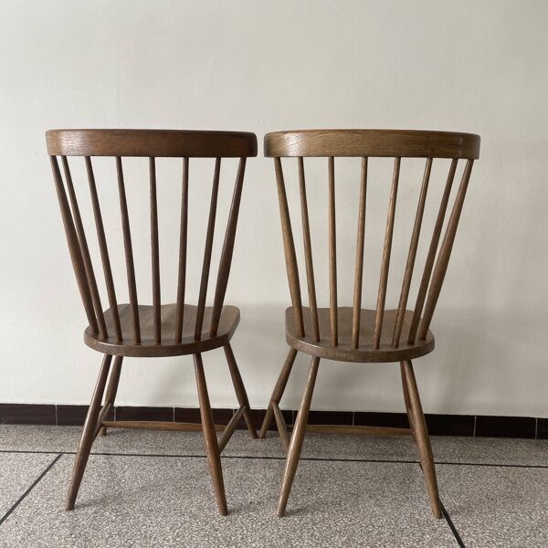 Chaise scandinave x2