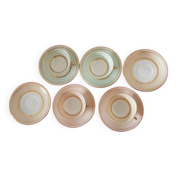Set of 4 coffee cups from Manufacture Charles Ahrenfeldt