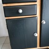 Mado-style wooden buffet