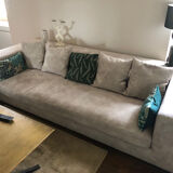 4-seater fabric sofa