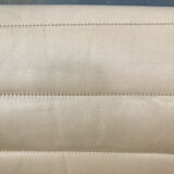 80s cream leather armchair Flàttoto