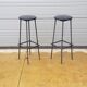 Set of 2 metal stools