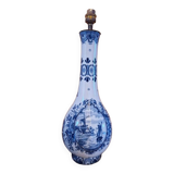 Royal Delft - Mosa Delft par Louis Regout (1832-1905) - Lampe en céramique de forme balustre - XIXe