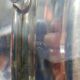 Silver metal plate / tray ep 1940 Stork punch