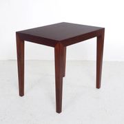 Tables Gigognes en Acajou par Severin Hansen pour Haslev Møbelsnedkeri, 1960s, Set de 3