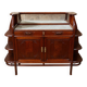 Important buffet desserte Art Nouveau – Mercier Frères Paris – Acajou