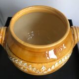 Soupière en terre cuite émaillée