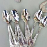 Silverplated cutlery : spoons, forks, teaspoons