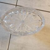 Carafe à whisky ovale en cristal taillé