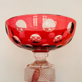 Large crystal bowl on a pedestal from Paris