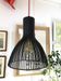 Black slatted Nordlux suspension, contemporary design