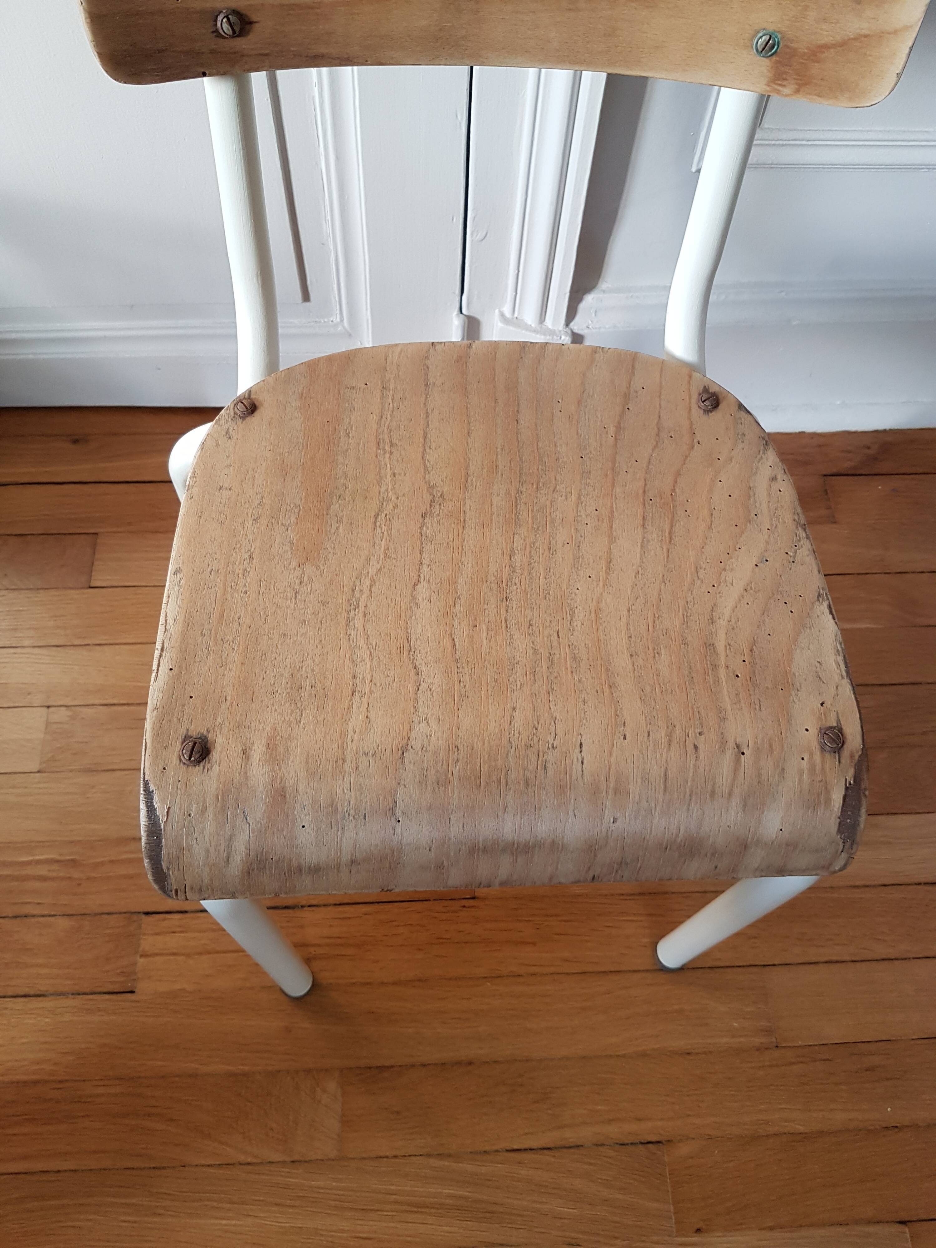 Vintage school chair