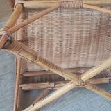 Rattan armchair