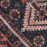 Tapis Baluuch Antique – Laine Tribal – Poil Usé Patiné – 102 x 181 cm