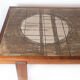 Coffee table in teak with tiles of Danish design, 1960s
