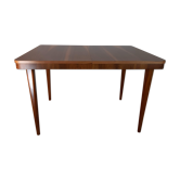 Table à rallonge en noyer Cesky Nabytek, vintage Tchèque 1950s