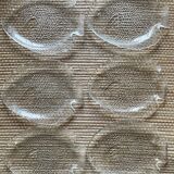 Glass fish plates