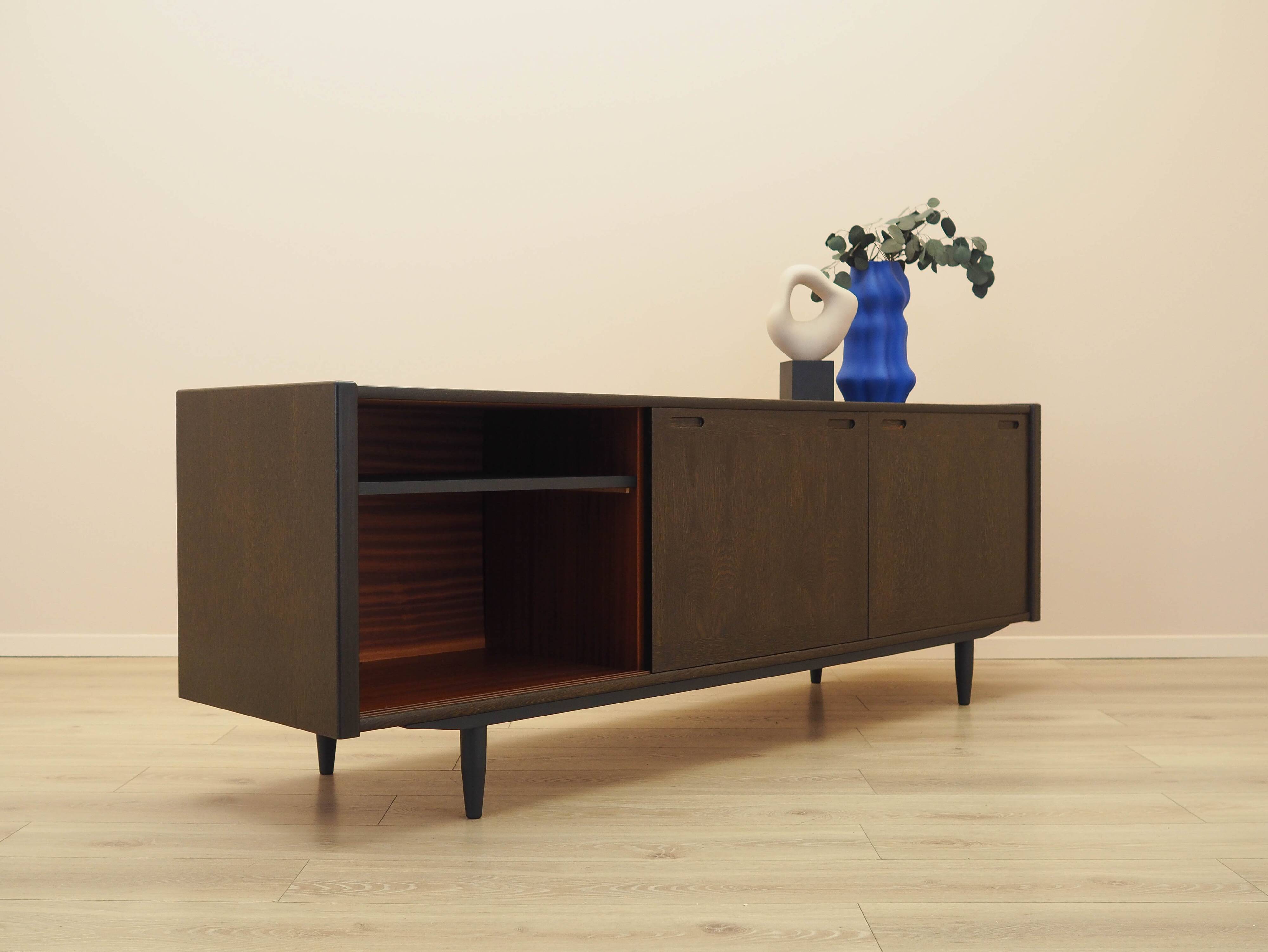 Oak sideboard, Danish design, 1970s, manufactured by Skovby Møbelfabrik