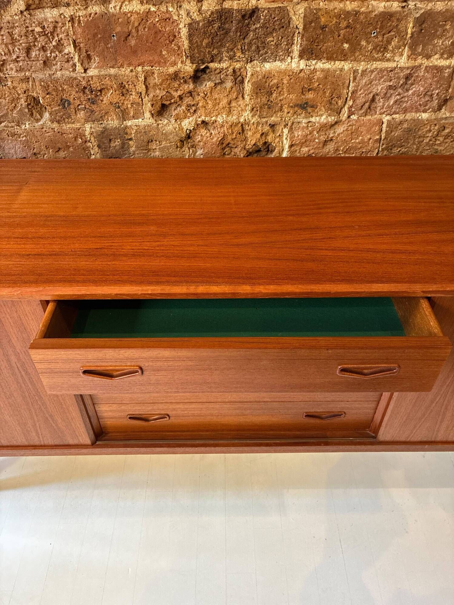 Teak enfilade Clausen & Son, Denmark 1960