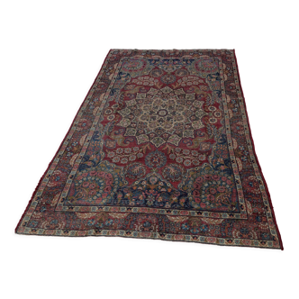 Very old Kirman carpet 202x305