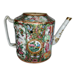 Théière porcelaine canton Chine