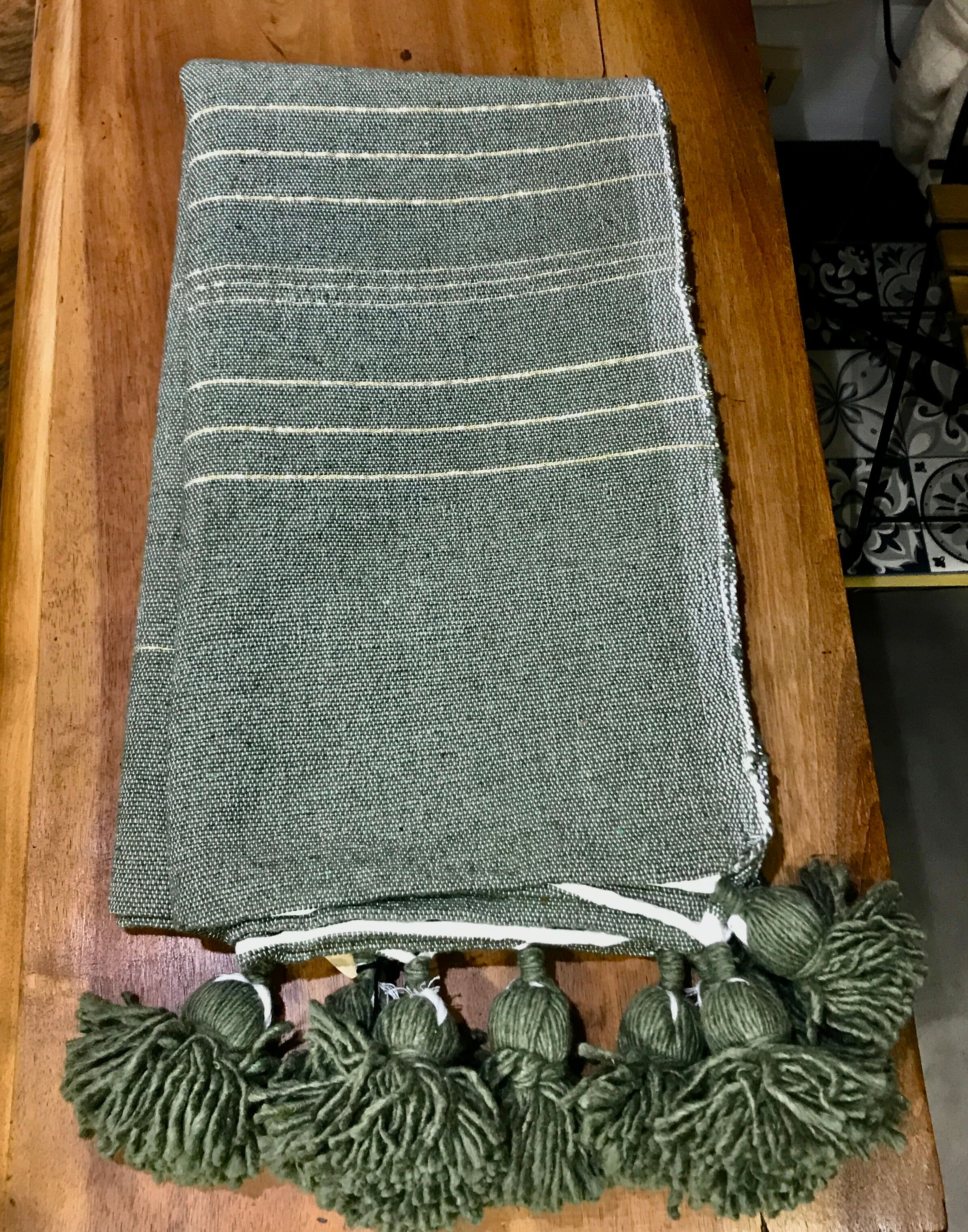 Plaid with tassel Morocco