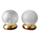 Pair of vintage 1970 Targetti Sankey lamps –
