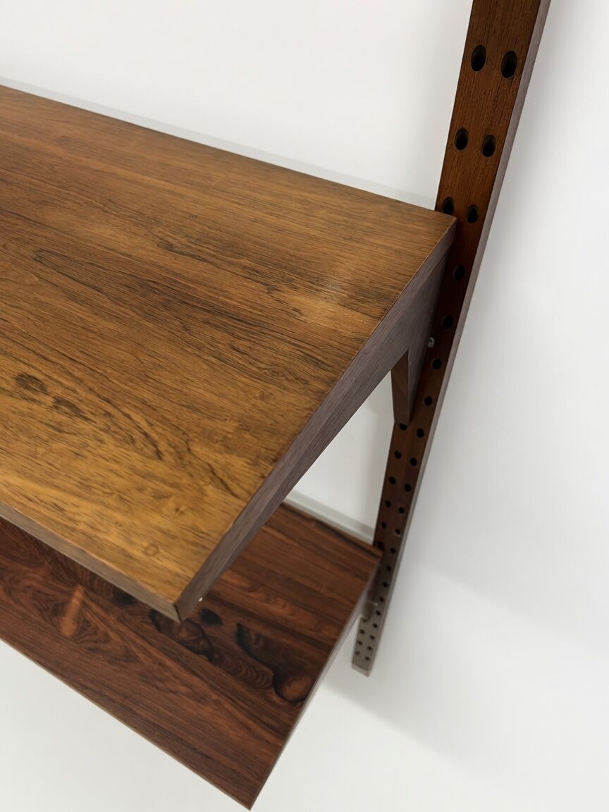 Poul Cadovius Royal System – Rosewood Modular Wall Shelving