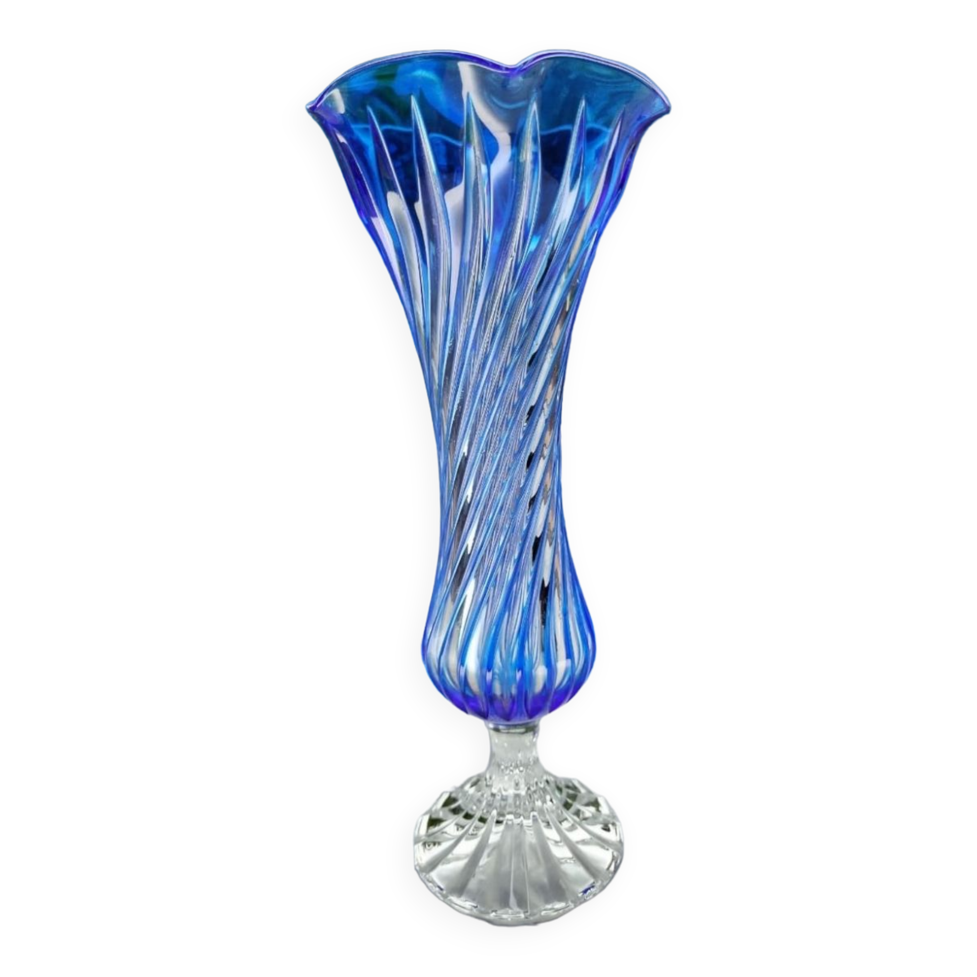 Durand crystal vase