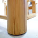 "Chilean Rocca-Log" armchair lounge by KRJST Studio – 21st