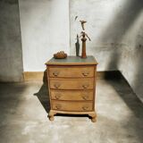 Small vintage commode sandblasted.