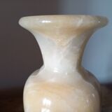 Vintage alabaster vase