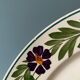 Set of 8 flat plates in Sarreguemines earthenware, model "Rusticana"