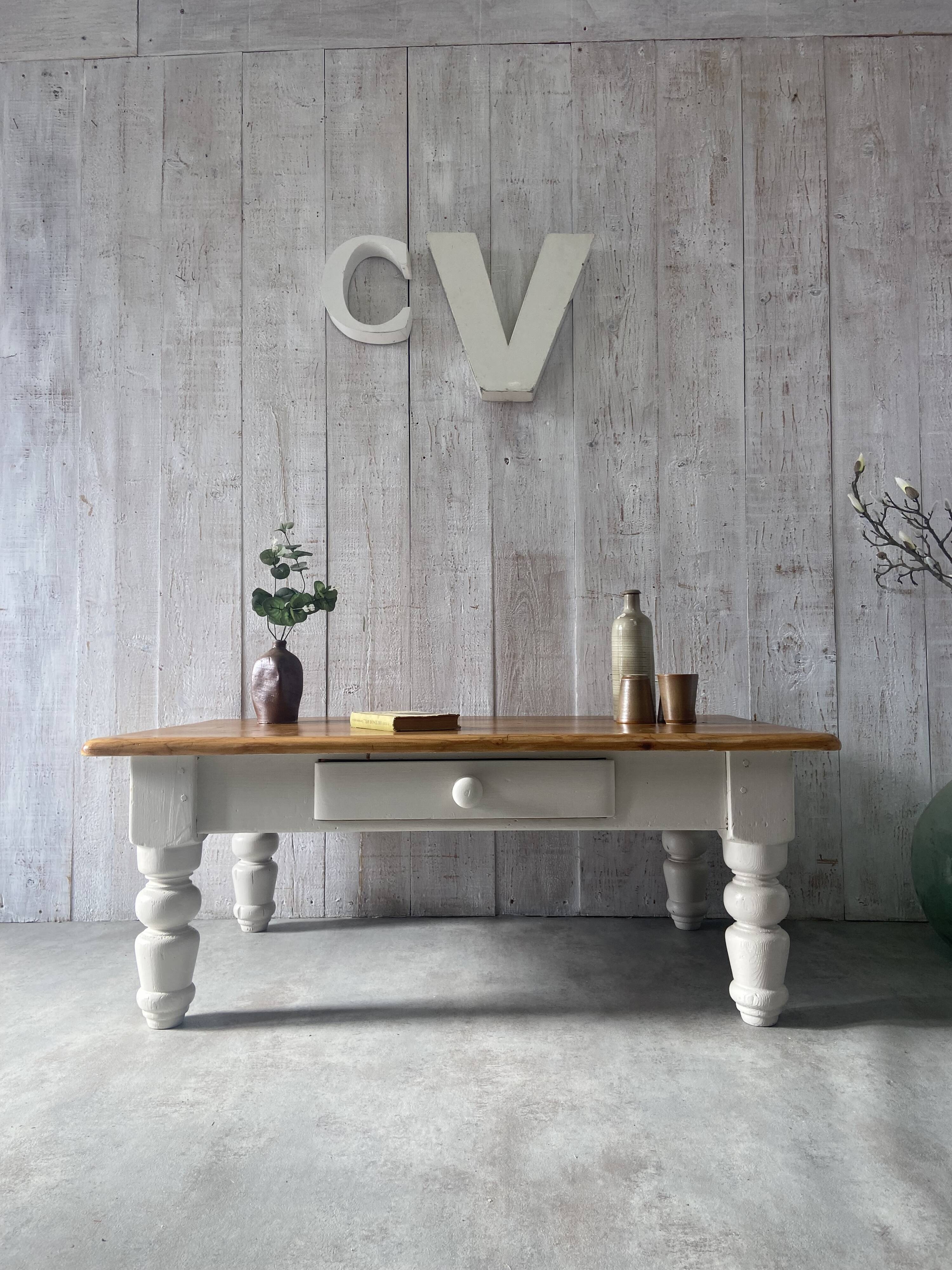 Farmhouse coffee table