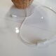 Vintage wicker lamp foot of the 70s
