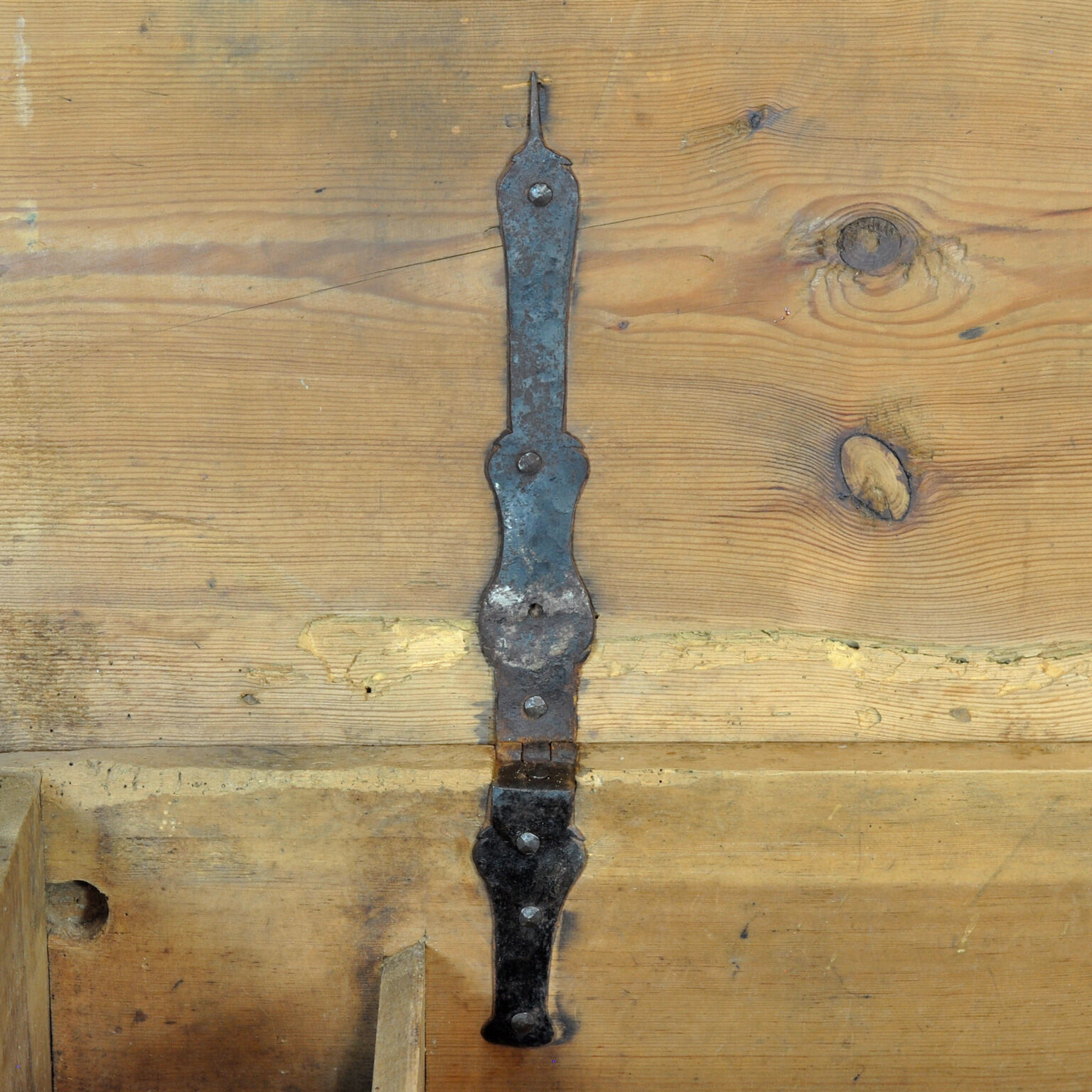 Folk art bridal chest, dated 1795