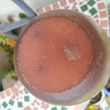 Bouteille design en grès émaillé dans le goût de Suzanne ramie