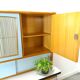 Buffet vintage des années 50 avec laiton et formica