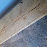 Bench 120 cm old solid wood with patina