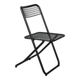 Black Folding Chair by Federico Giner